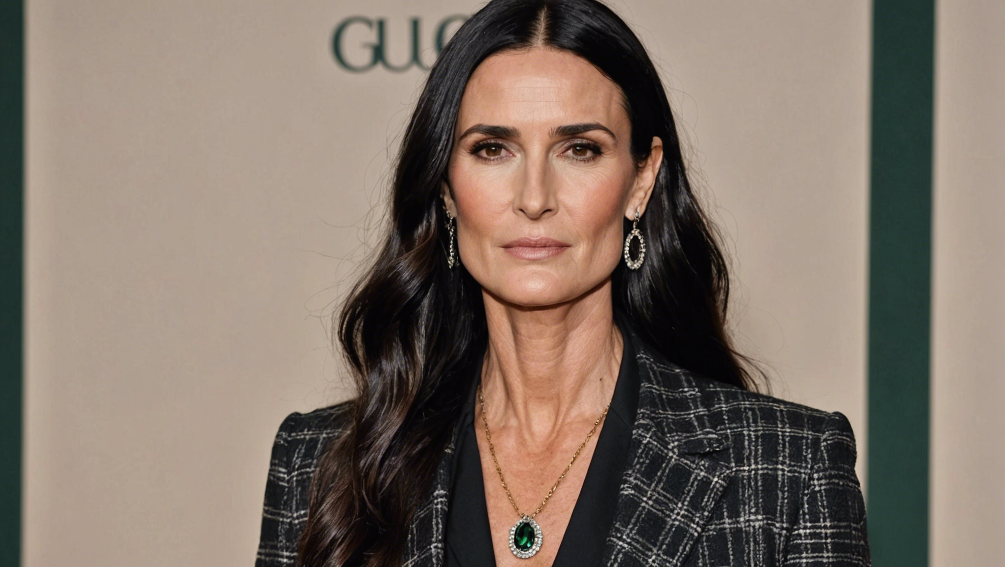 découvrez comment demi moore, à 61 ans, demeure l'icône ultime de la beauté au défilé gucci. sa routine et ses secrets de jeunesse dévoilés !