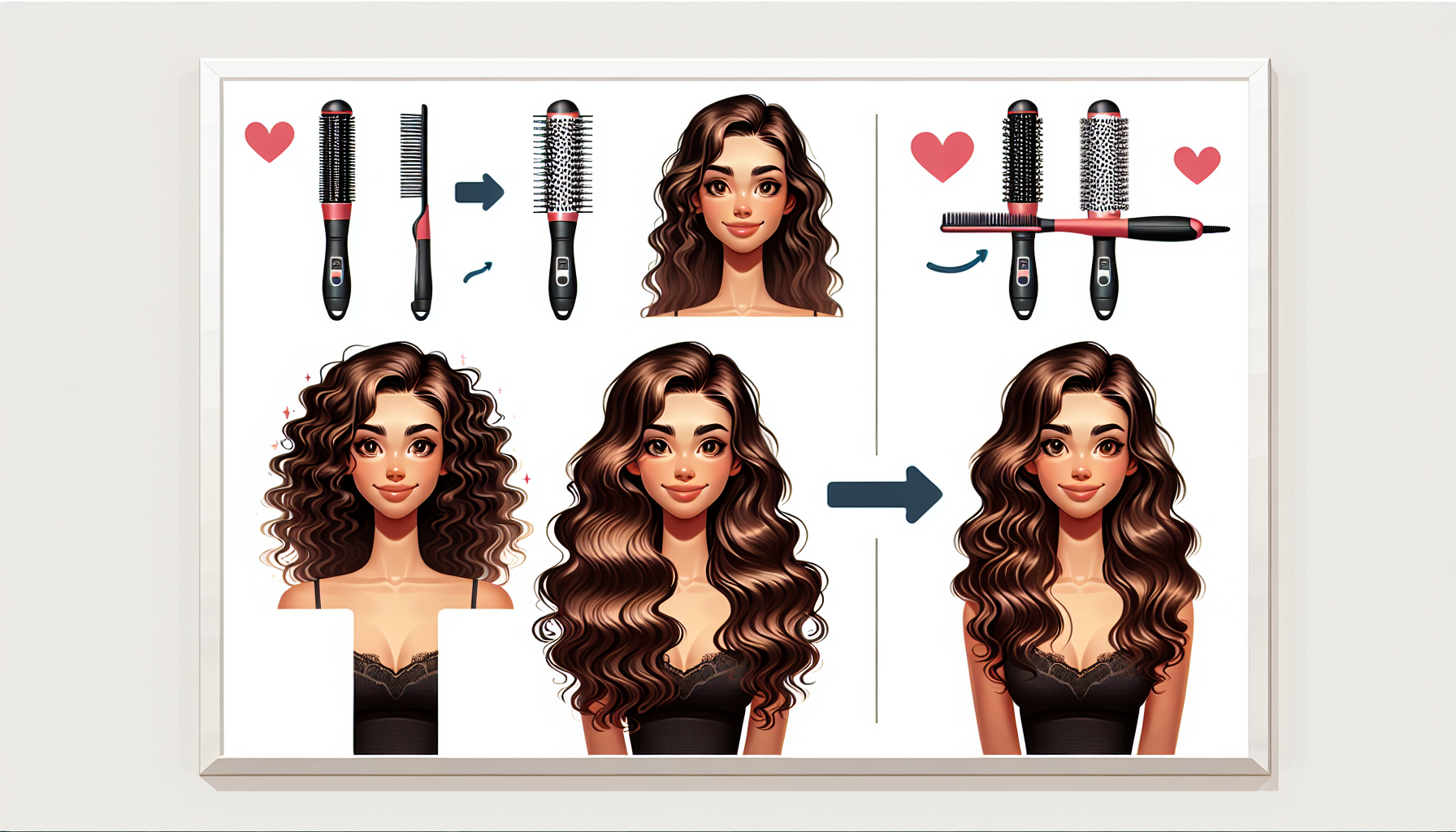 découvrez nos conseils pratiques pour bien utiliser une brosse lissante chauffante et obtenir des cheveux lisses et soyeux en un rien de temps.