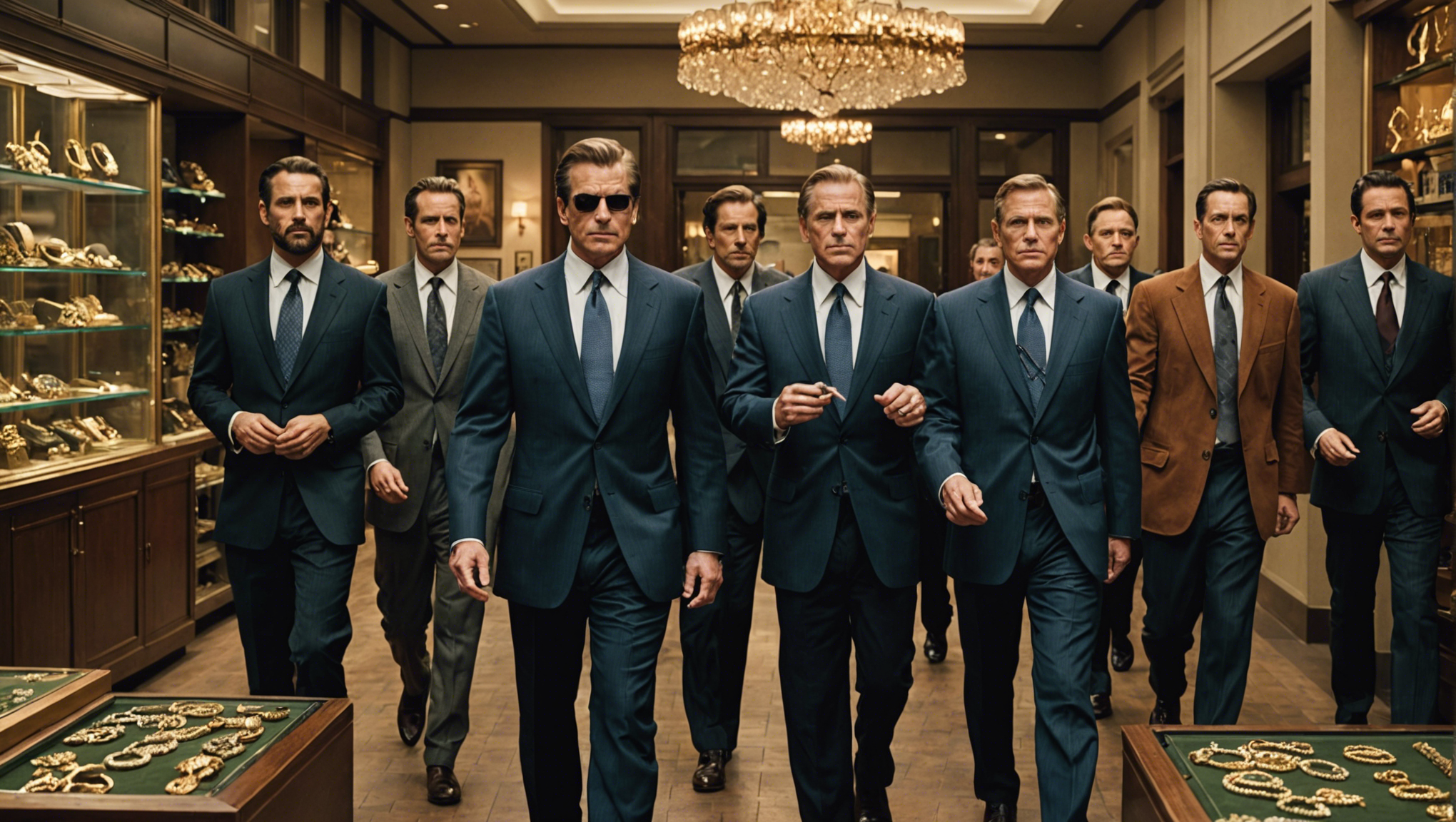 découvrez comment cette bande de voleurs a réussi le coup de maître de cambrioler une bijouterie en californie et suivez l'enquête pas à pas.