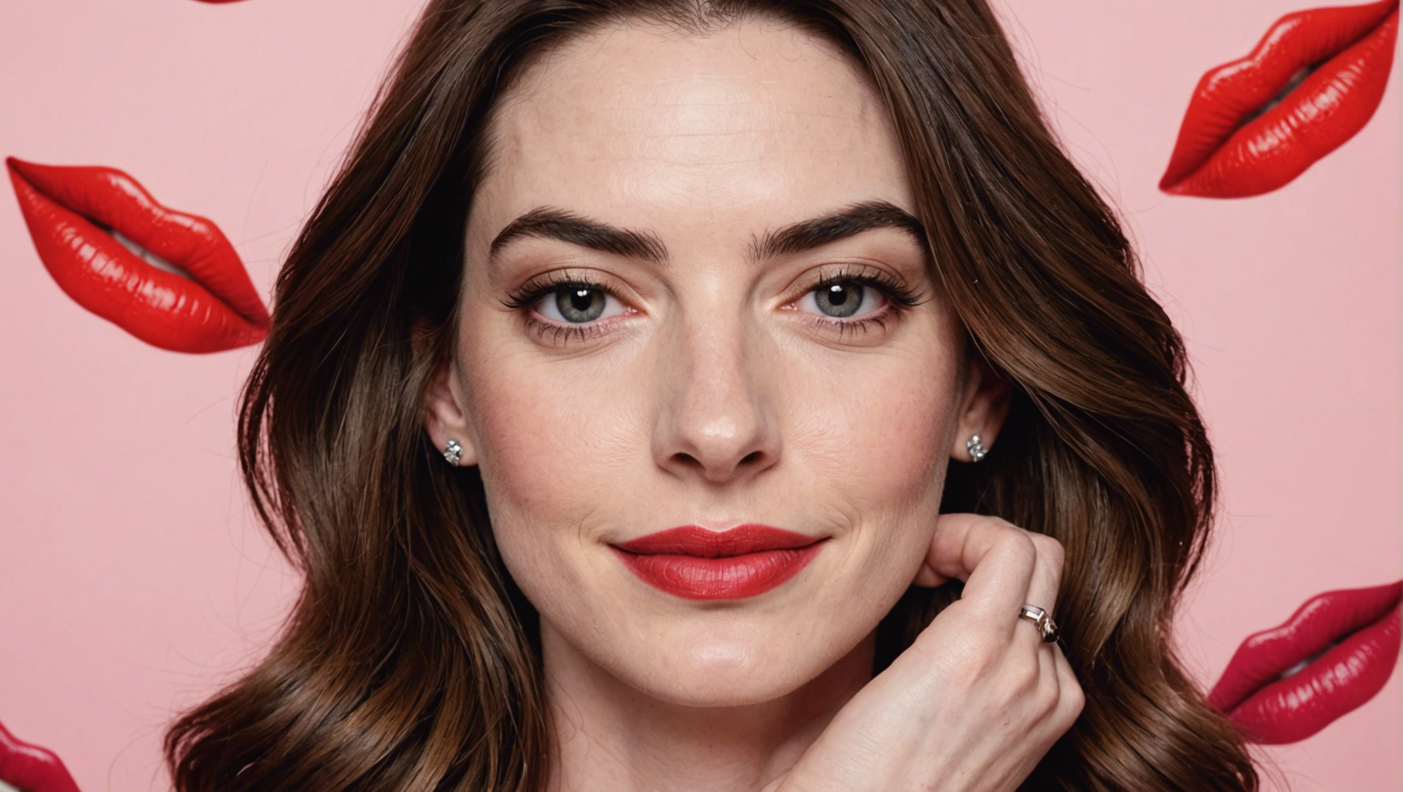 découvrez le secret beauté surprenant d'anne hathaway pour obtenir des lèvres pulpeuses rapidement sur tiktok !