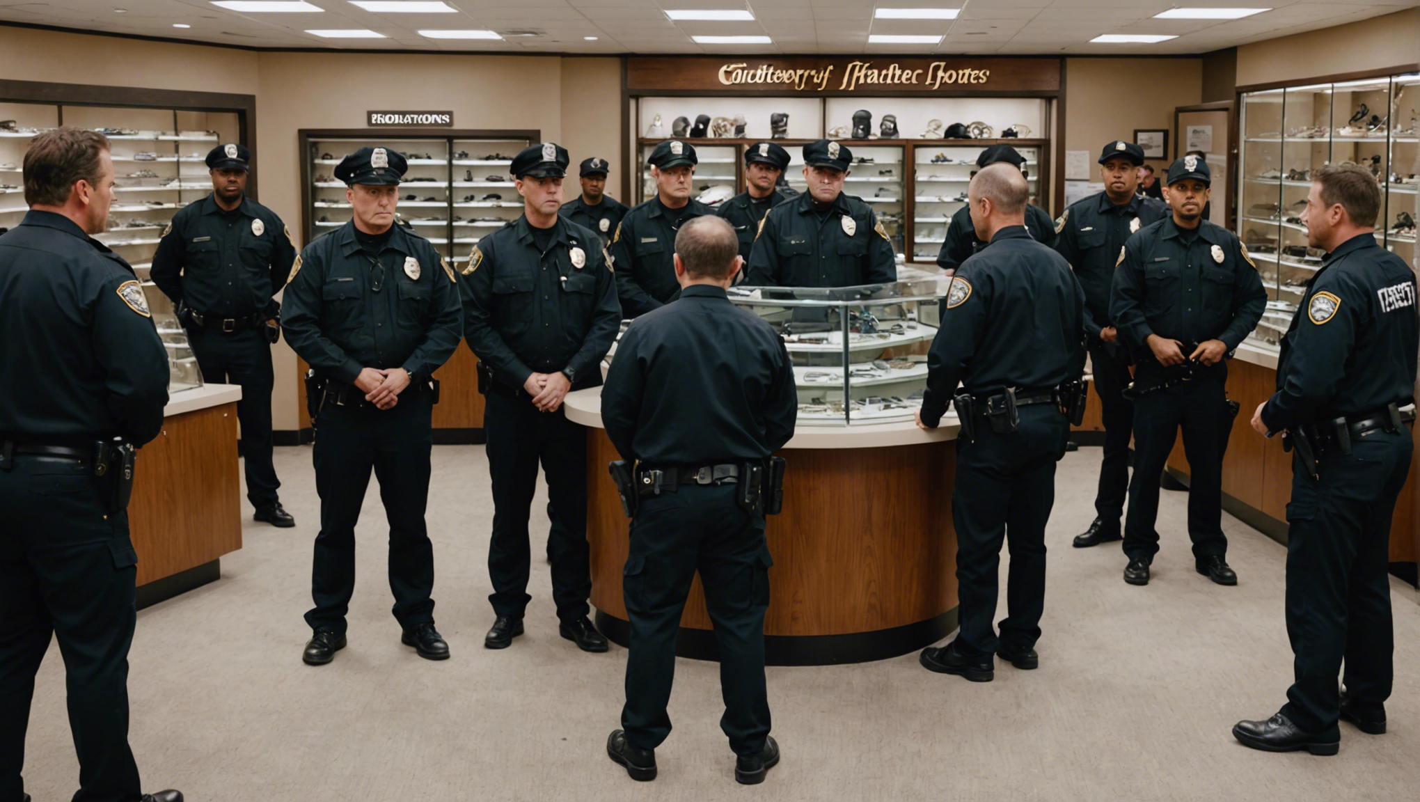 découvrez les détails choquants de l'incroyable vol de 20 voleurs dans une bijouterie en californie et l'arrestation de 5 suspects !