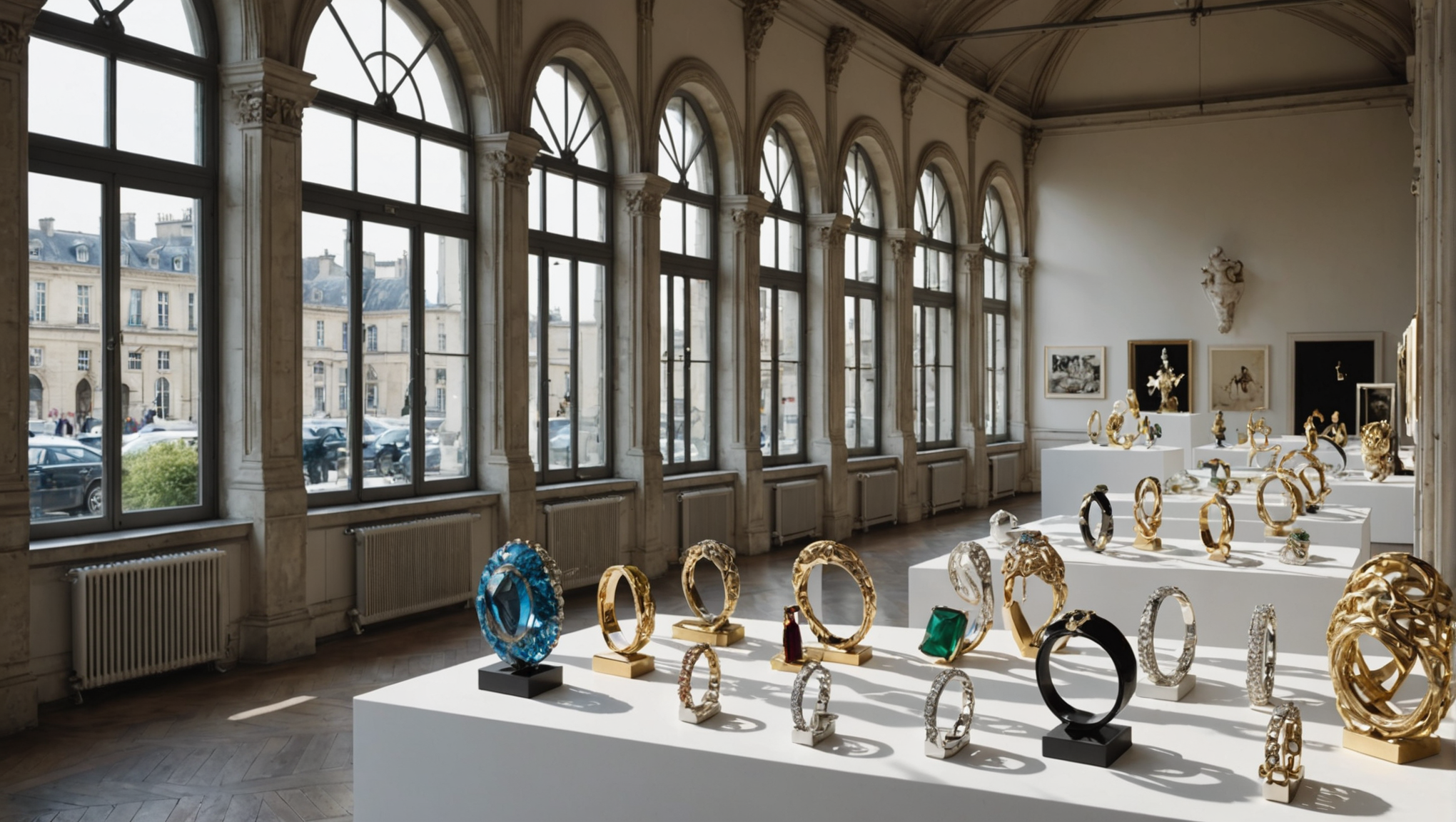 plongez dans un univers d'émerveillement artistique ce dimanche à prix-les-mézières avec une exposition unique de bijoux raffinés, sacs créatifs et sculptures impressionnantes. ne manquez pas cette occasion de découvrir des œuvres d'art inspirantes et de rencontrer des artisans passionnés.