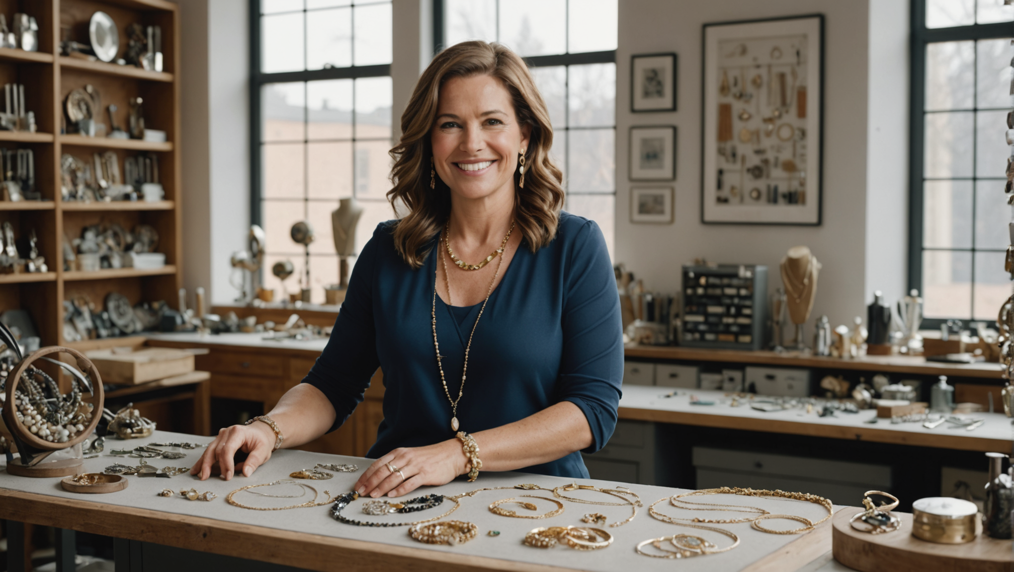 plongez dans l'univers d'ingrid, qui abandonne les assurances pour se réinventer en créatrice de bijoux. découvrez comment elle exprime son art à travers des pièces uniques, avec pour objectif de magnifier la beauté féminine.