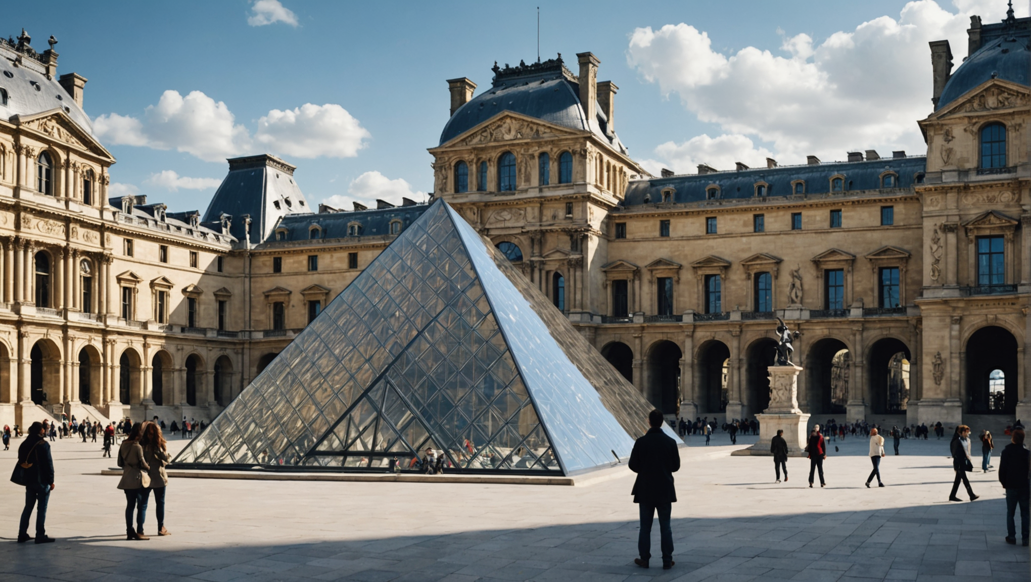 explorez la magie du louvre, un musée emblématique où art et histoire s'entrelacent. découvrez la beauté intemporelle des œuvres à travers les âges et plongez dans l'univers fascinant de ce lieu incontournable de paris.