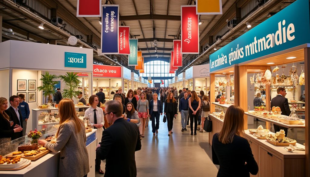 plongez dans l'univers du salon talents de normandie ! explorez 80 exposants passionnés dans les domaines de la cuisine, mode, beauté et artisanat. ne manquez pas cette occasion unique de découvrir des talents locaux et des nouveautés inspirantes.