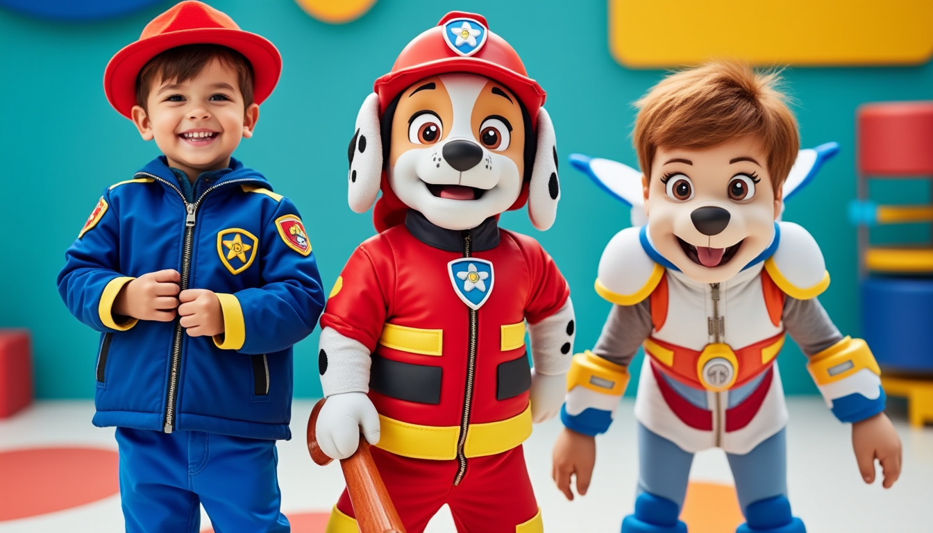 découvrez l'univers coloré de la pat'patrouille avec un défilé de mode captivant, où les héros à quatre pattes s'illuminent sur le podium. un événement inoubliable pour les petits fans, mêlant aventure, amitié et style !
