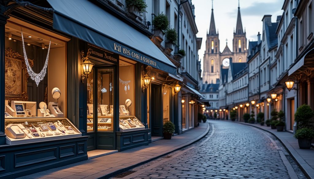 découvrez l'élégance intemporelle de notre nouvelle bijouterie parisienne, désormais ouverte au cœur de rouen. explorez notre collection raffinée de bijoux uniques qui allient sophistication et savoir-faire artisanal.