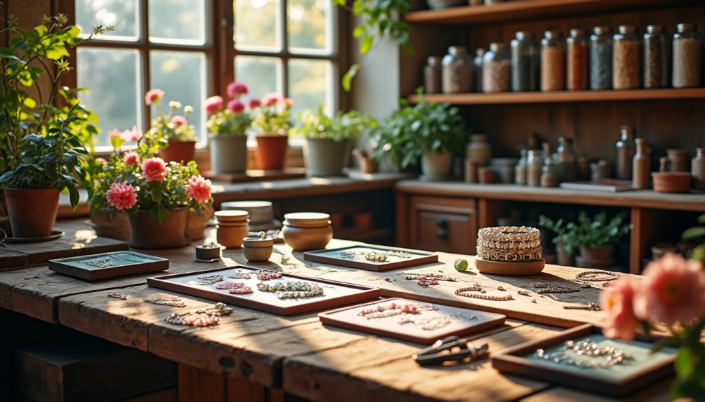 découvrez l'univers enchanteur de marcilly-sur-tille, où une créatrice de bijoux talentueuse s'efforce de semer la douceur à travers ses créations uniques. laissez-vous séduire par des pièces artisanales inspirées de la nature, parfaites pour exprimer votre personnalité et apporter une touche de poésie à votre style.