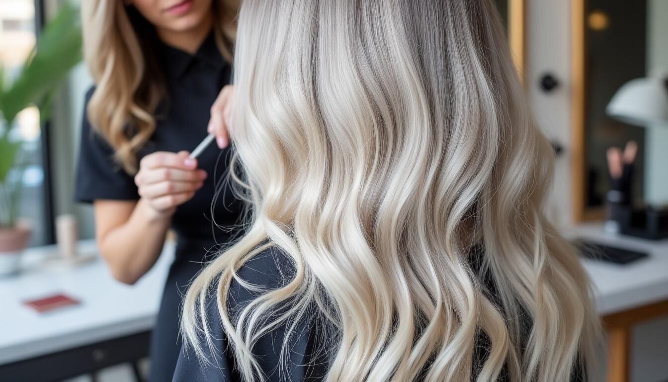 Découvrez toutes nos astuces et conseils pour réaliser un balayage blond polaire parfait. Inspirez-vous des tendances actuelles et apprenez à sublimer votre couleur de cheveux avec des techniques professionnelles. Obtenez le look lumineux et glacé que vous désirez !
