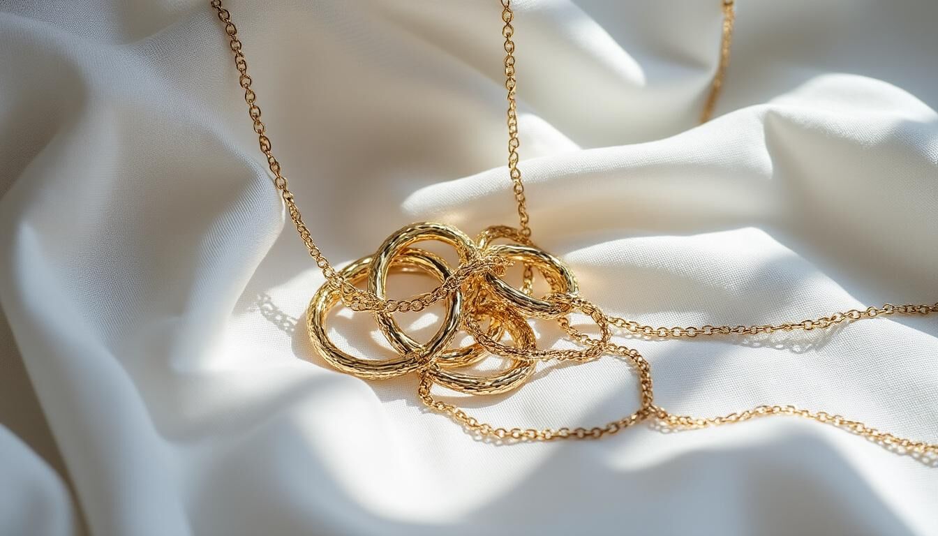 Découvrez la signification spirituelle du collier qui s'emmêle, un symbole profond d'interconnexion et de transformation. Explorez comment cet accessoire unique peut représenter les liens complexes de la vie et l'évolution personnelle.