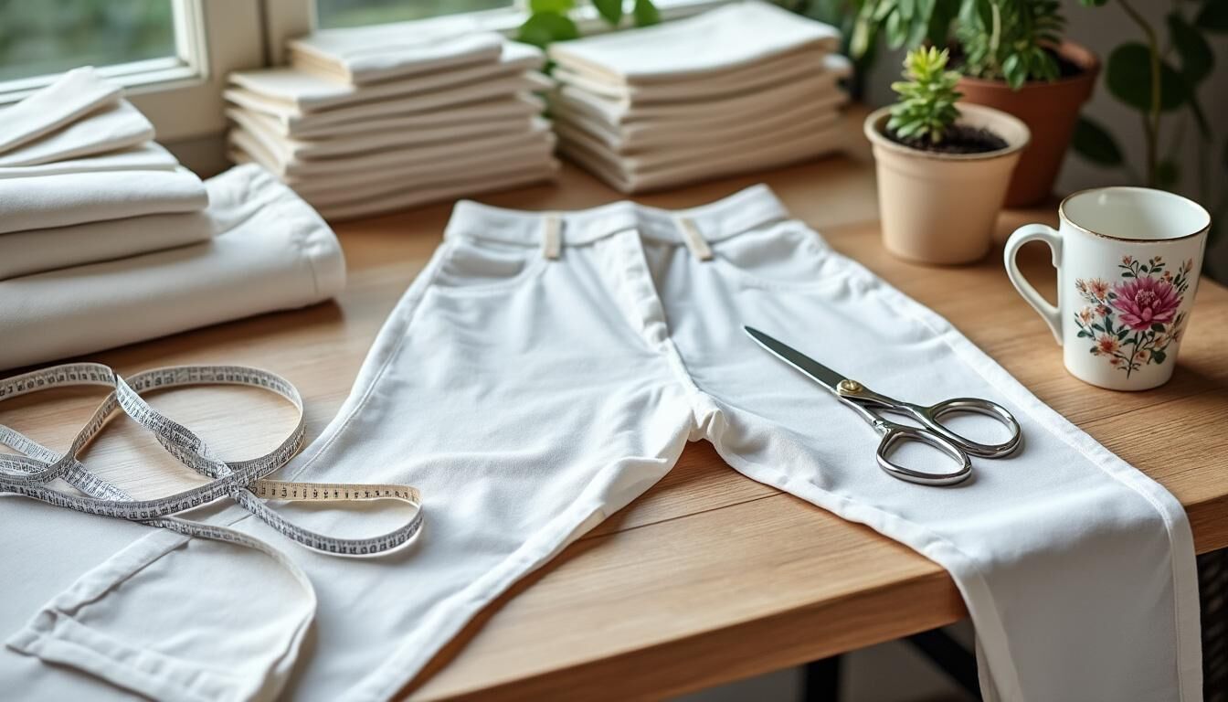 Découvrez nos astuces pratiques pour doubler un pantalon transparent et le rendre plus opaque. Apprenez les techniques de couture simples et efficaces pour personnaliser votre garde-robe tout en ajoutant confort et style à vos tenues.